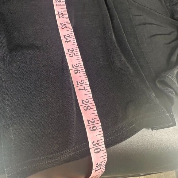 A Touch of Class Jacket Slinky Silky Smooth Open front Black Size L/XL - Picture 5 of 5